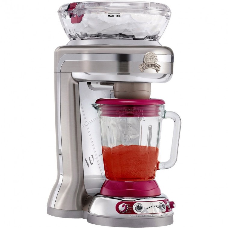 Margaritaville Fiji Premium Frozen Concoction Maker with Easy-Pour Glass Blending Jar and Auto or Manual Shave and Blend