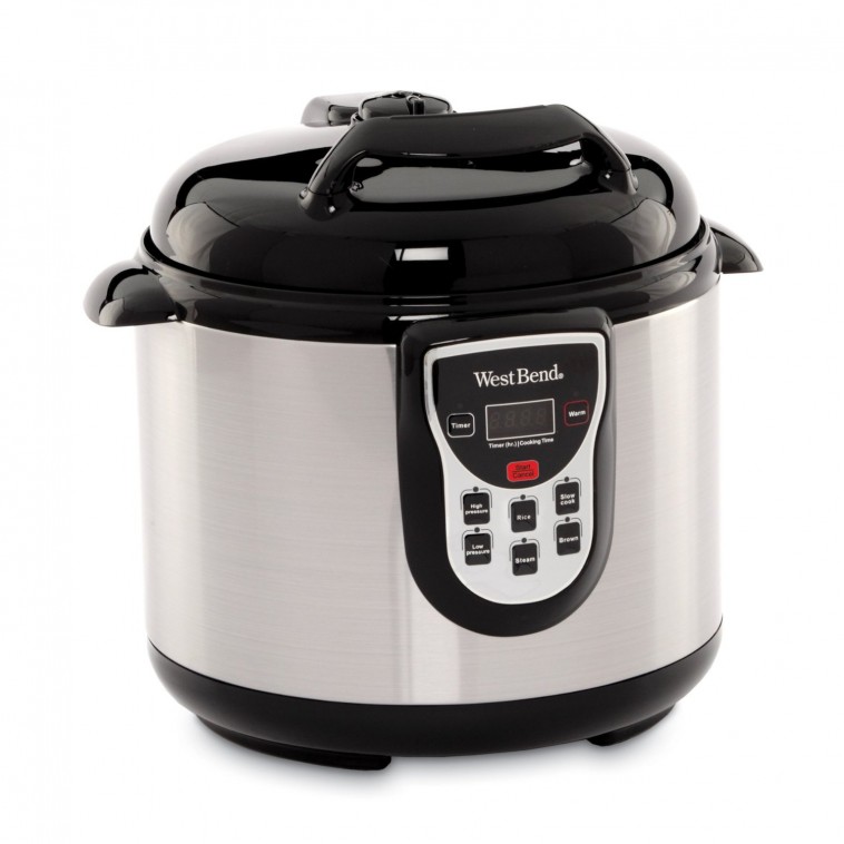 West Bend 6-Quart Stainless Pressure Cooker